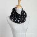 Novo Estilo Grande Tamanho Brand New Voile Star Scarf Moda Shawls, Lady Scarf, Polyester Scarf